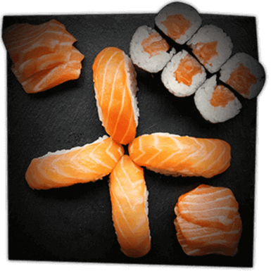 commander mix saumon à  sushiigoville 27460